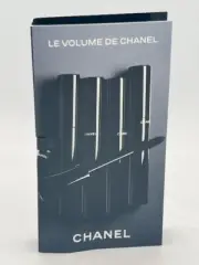 New CHANEL Le Volume De Chanel Mascara #10 NOIR Black .03 oz Sample