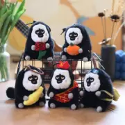 Cartoon Gorilla Plush Toy Pendant Soft Stuffed Doll Keychain Backpac Decor Gi_$d