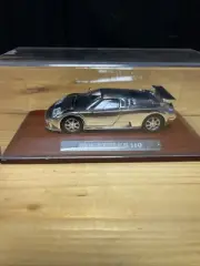 UNBRANDED 1:43 SCALE, BUGATTI EB 110, POLISHED METAL FINISH, NEW.