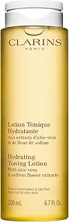Hydrating Toning Lotion by Clarins for Unisex - 6.7 oz Lotion, Clear