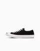 日本限定 Converse JACK PURCELL 基本款 開口笑 黑色 帆布鞋 藍標/ 26.5 cm