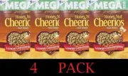 4x HONEY NUT CHEERIOS MEGA SIZE Gluten Free Whole Grain Oats Cereal 29.4 oz 4 PK