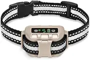 Bark Collar No Bark Collar Rechargeable Anti bark Collar with Adjustable Sensitivity and Intensity Beep Vibration and No Harm Shock Bark Collar for Small Medium Large Dogs
