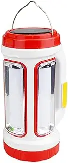 LED Camping Lantern, Handheld Light for Travel, Weatherproof Portable Solar Powered LED Lantern for Backpacking Camping Hiking Travel