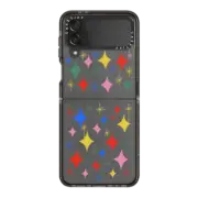 Galaxy Z Flip4 Impact Case Sparkle Party by Katie Benn