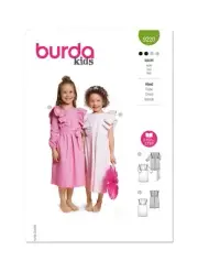BURDA KIDS 9220 CHILD'S DRESSES Sewing Pattern Sizes 2-8 Skill: EASY