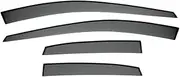 Compatible for Nissan Note E12 2012-2020 Window Visor Wind Deflectors Visors Vent Shades Rain Guard Shades Ventvisor Window Visor