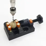 M00622 MOREZMORE Mini Drill Press Jaw Vise Flat Table Clamp Bench Vice