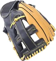 Baseball Glove, Sports Mitt, Flexible Leather Grip, Soft Padded Training Fit, Lightweight Design, Great for Youth Practice, Adult Game Day, School Team Use