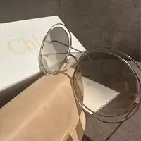 在飛比找PopChill優惠-[二手] Chloé Eyewear 圓框太陽眼鏡