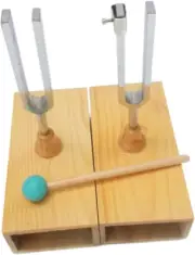 Resonant Tuning Fork Tuning Fork Set Meditation for School for Lab Resonator Woo