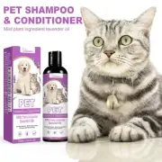 2 in 1 Pet Shampoo & Conditioner for Dogs Cats Tearless Grooming Soothing Clean