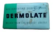 Vintage White Laboratories DERMOLATE Bar Soap Non Irritating Mild Cleanser