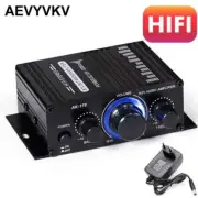 Sound Amplifier Channel 2.0 HIFI Amplifiers Home Digital Audio Amp AK170 20W+20W