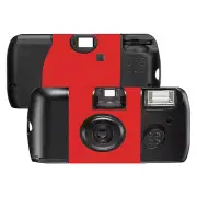 15 Red Label Single Use Disposable Cameras-can be, SL56014-15pk