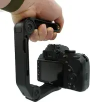 Handheld Camera Stabilizer Grip - Universal U-Shaped Handle Works with DSLR, Mir