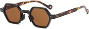 [Generic] Small Frame Fashion Polygonal Men's And Women's Sunglasses Outdoor Vacation Party Photo Sunglasses