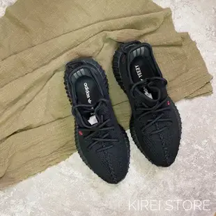 [全新現貨］adidas yeezyboost 350 V2 Black red 黑底紅字 拉環 cp9652 2020