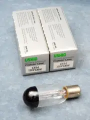 SET OF 2 USHIO CEM 120V-120W PROJECTOR LAMPS