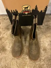 Red Wing Western Boots Men's Irish Setter Deadwood 4825 Brown Leather Boot 10.5