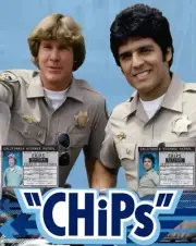 CHiPs TV Show Larry Wilcox Eric Estrada Badge ID Cos-Play (Repro) FREE POST