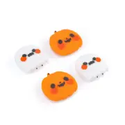 GeekShare Thumb Grips for Nintendo Switch/OLED/Lite Pumpkin kid 4PCS Halloween