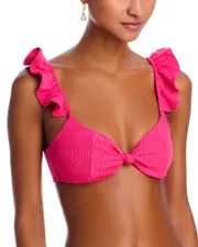 Peixoto Amari Knot Front Bikini Top
