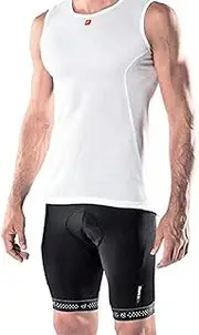 [De Marchi] Sleeveless Baselayer Sleeveless Baselayer, White, XX/Large