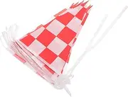 OFFSCH Decorative Race Car Flag Small Checkered Flag for Costumes Polyester Material Practical Design