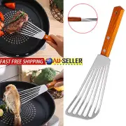 Stainless Steel Fish Spatula Shovel Slotted Turner Flexible Flipper Steak Shovel