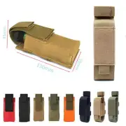 Tactical Molle Medical Pouch EDC Waist Pack Knife Flashlight Holster Hunting Bag