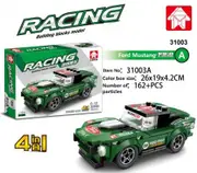 4 IN 1 Race Car Building Block Small Compatible With Brand 2020 Mini Truck Brick