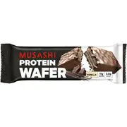 Musashi Wafer Protein Bar Vanilla, Bcaas, 40g