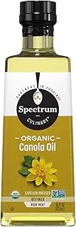Spectrum Naturals Organic Refined Canola Oil, 16 Oz