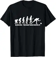 [VidiAmazing] Bowing Evolution - Funny Bowler and Retro Bowling ds239 T-Shirt