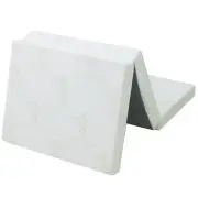 Cheer Collection Tri-fold Small 75" x 25" x 4" Folding Mattress OR Mattress Case