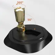 Wireless LED Spotlight 3000K 4000K 5000K Uplighting Indoor for Wall Art Display-Black