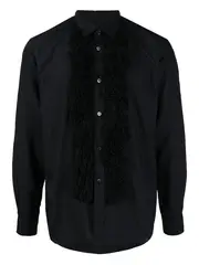 [COMME des GARCONS HOMME PLUS] 毛皮正面襯衫