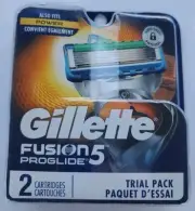 New Gillette Fusion 5 ProGlide - Pack of 2 Razor Cartridges P&G NEW