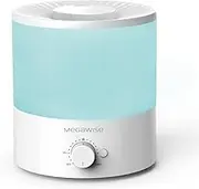 MegaWise Ultrasonic Cool Mist Humidifier SK7620-1.5L Capacity, Whisper-Quiet Operation, Adjustable Mist Output, Auto Shut-Off - Ideal for Home, Office, Baby Room, and Bedroom