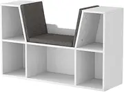 Keezi Kids Bookshelf Bookcase Toy Box Shelves Storage Cabinet Children Organiser