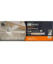 NEW 52" NEVALI SMART CEILING FAN W/ COLOR CHANGING LED LIGHT WI-FI APP REMOTE