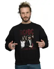 AC/DC Men's Highway To Hell Sweatshirt Black Small