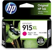 HP 915XL Genuine Ink Cartridge Magenta 3YM20AA