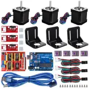 For Arduino Professional 3D printer CNC Kit,Longruner GRBL CNC Shield +UNO R3