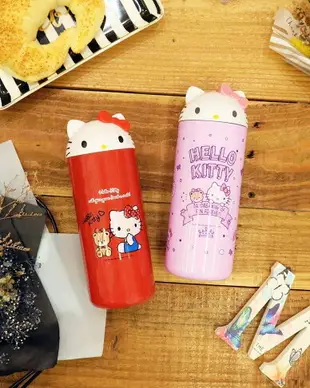 造型316不鏽鋼保溫瓶-Hello Kitty 三麗鷗 Sanrio 正版授權