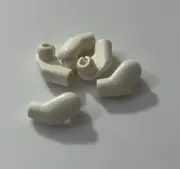 LEGO Parts - White Minifigure Arm, Left, QTY 5