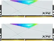 XPG DDR4 D50 RGB 16GB (2x8GB) 3200MHz PC4-25600 U-DIMM 288-Pins Desktop Memory CL16 Kit White (AX4U32008G16A-DW50)
