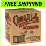 Smoky Flavor Chipotle Hot Sauce - 12 X 5 Fl Oz for Mexican Cooking & Barbecues