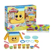 在飛比找momo購物網優惠-【Hasbro 孩之寶】培樂多黏土 小小野餐盒遊戲組+四色組